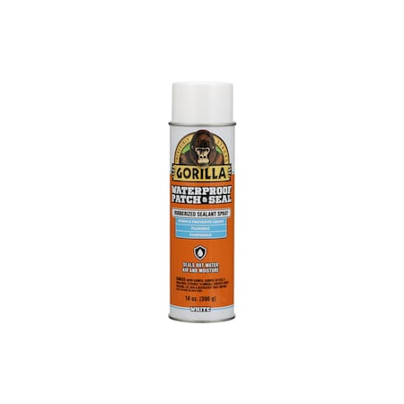 Gorilla White Rubber Waterproof Patch & Seal Spray 14 oz 104054